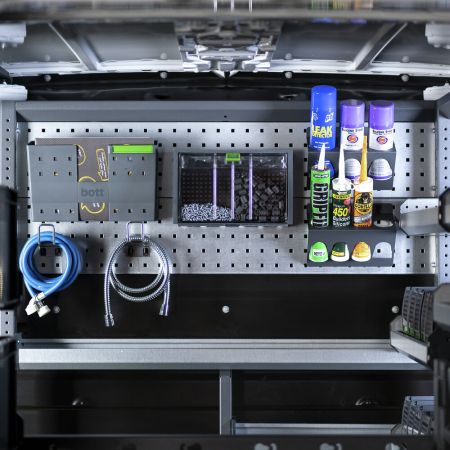 16 1/2&quot;W x 2&quot;D x 10 7/8&quot;H In-Frame perfo Panel