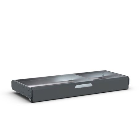  42 7/8W x 18 1/8D drop front shelf