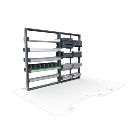 Electricians Van Shelving Package 01 - RAM Promaster Low Roof, 118&quot; Wheelbase