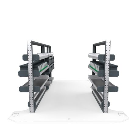 General Contractors Van Shelving Package 01 - GMC Savana/ Chevrolet Express Standard Roof, 135&quot; Wheelbase 