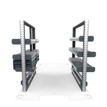 General Contractors Van Shelving Package 01 - Mercedes Metris, 135&quot; Wheelbase