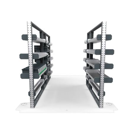 General Contractors Van Shelving Package 01 - RAM Promaster Low/High Roof, 136&quot; Wheelbase