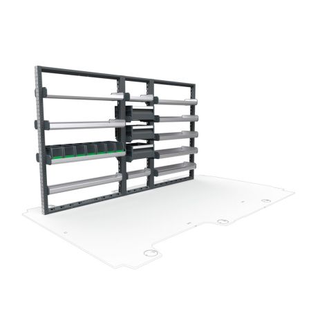 General Contractors Van Shelving Package 01 - RAM Promaster Low/High Roof, 136&quot; Wheelbase