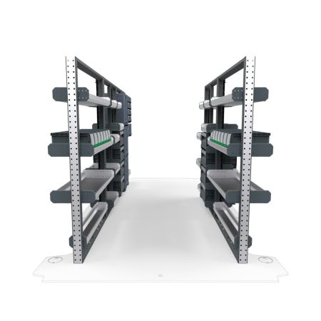 Plumbers Van Shelving Package 01 - RAM Promaster High Roof, 159&quot; Wheelbase