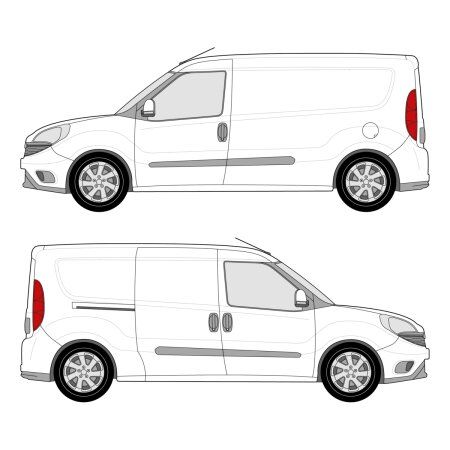 Racking Configurator for RAM Promaster City 122.4&quot; Wheelbase