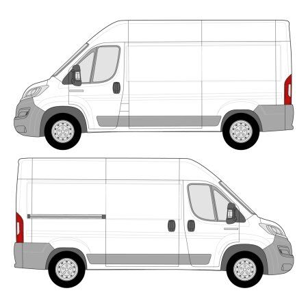 Racking Configurator for RAM Promaster 136&quot; Wheelbase, High Roof