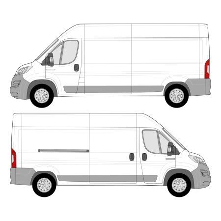 Racking Configurator for RAM Promaster 159&quot; Wheelbase, High Roof