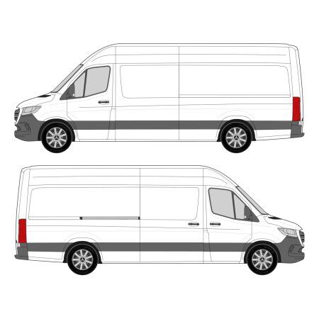 Racking Configurator for Mercedes Sprinter 170&quot; Wheelbase High Roof